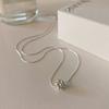 Simple Small Round Bead Grape String Pendant Necklace Female Niche Personality Fashion Temperament Commuter Versatile Neck Chain Sweater Chain