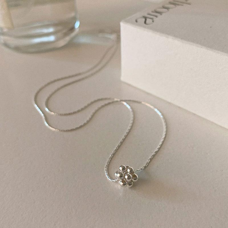 

Простое маленькое круглое ожерелье с подвеской в виде виноградной нити, женское, нишевое, индивидуальное, модное, темпераментное, ездящее на работу, универсальное, цепочка на шею, цепочка на свитер