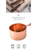 8-Piece Wooden Handle Stainless Steel Measuring Cup and Spoon Set