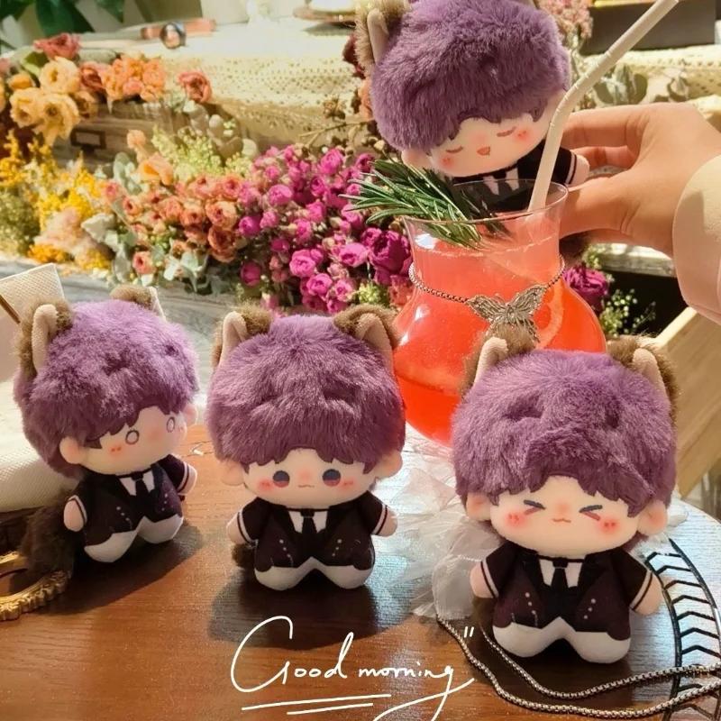 10 Cm Game Love And Deepspace Rafayel Kawaii Cosplay Cotton Doll Starfish Body Cartoon Soft Plushies Mini Toy Figures Decor Gift