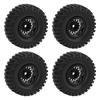 4pcs For SCX24 Wheels Small Compact Safe   Stable Easy Replaceable Mesh Tire for RC Car Parts