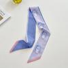 Long silk scarf, high-end new versatile hair tie streamer, atmosphere ribbon, spring and summer decorative scarf, tied bag streamer