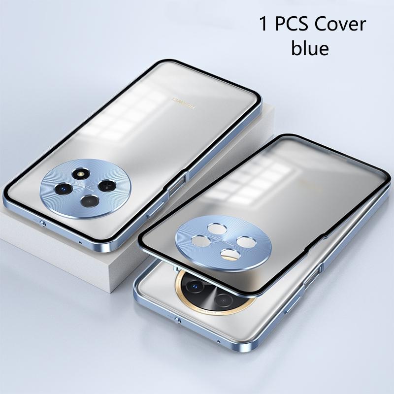 Shockproof Phone Case for Huawei Nova 12i Aluminium Alloy Metal Frame + Acrylic Back Cover Bumper for Huawei Nova 12s 12 Pro