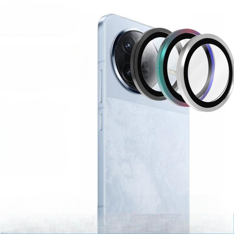 Phone Camera Protectors for Redmi K80 Pro Back Rear Metal Ring Glass for RedmiK80 K80pro Protective Lens Protector Glass Cover