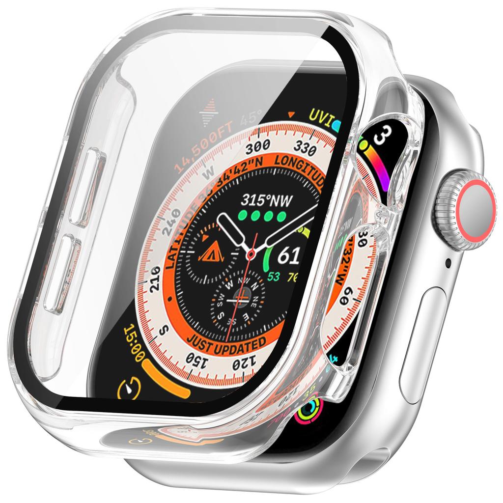 Fullt beskyttende deksel for Apple watch 10 46mm 42mm Smartklokke-tilbehør Rammedeksler 360 TPU Skjermbeskyttende Ny