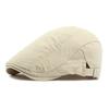 Fashion Spring Summer Beret Hat Cotton Casual Painter Hat Soft Adjustable Leisure Visor Cap Men Women