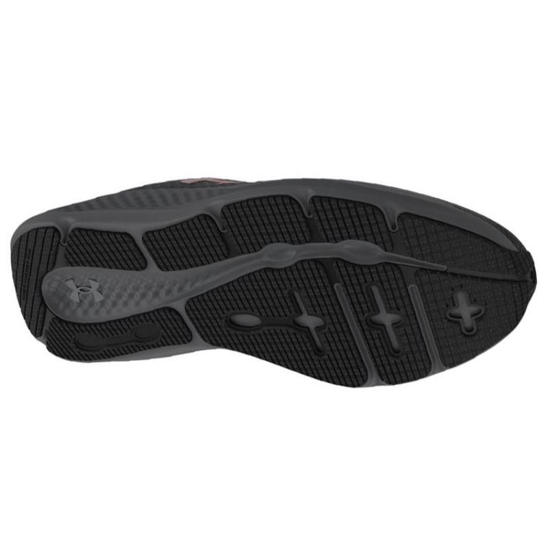 Under Armour Pursuit Charged Sports Comfort Fabric Low Top Casual Running Shoes Men Black 3025846-001