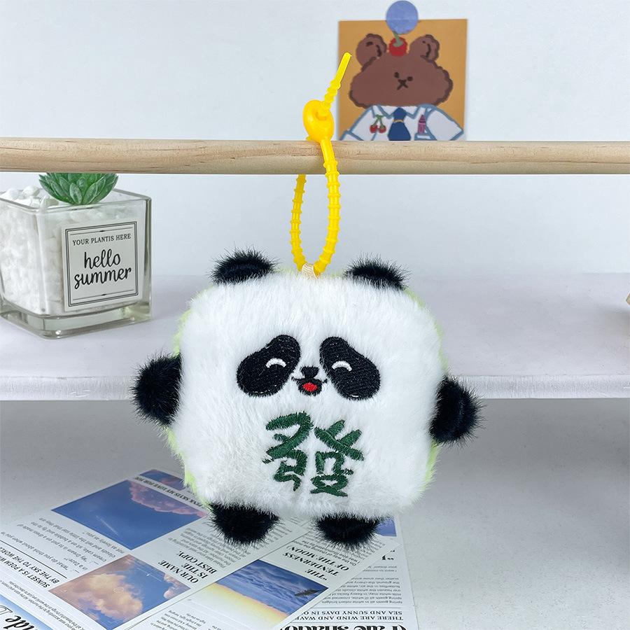 Plush Charming Capybara Bag Decoration With Adorable Panda And Characters Beaver