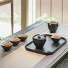 Edenus Ceramic Kung Fu Tea Set with Tea Tray