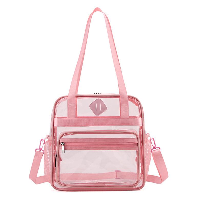 Travel Bag With Multiple Pockets Waterproof Pvc For Casual Short Trips