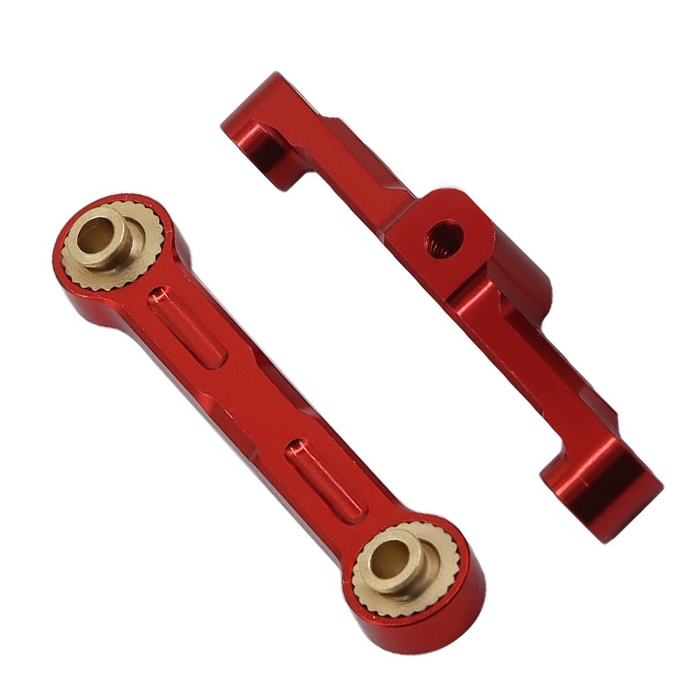 Aluminum Ball Bearing Crank Steering Assembly Link Set for Tamiya TT02 TT-02 TT-02D 1/10 RC Drift Car Parts