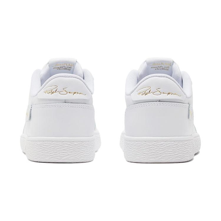 Puma Ralph Sampson Mc Clean Casual Shoes White/Gold Men's 375368-01