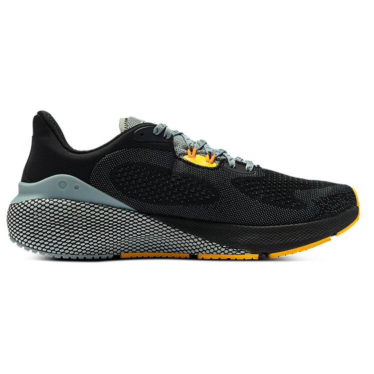 Under Armour HOVR Machina 3 Low Running Shoes Men Sneakers Black Yellow 3025650-003