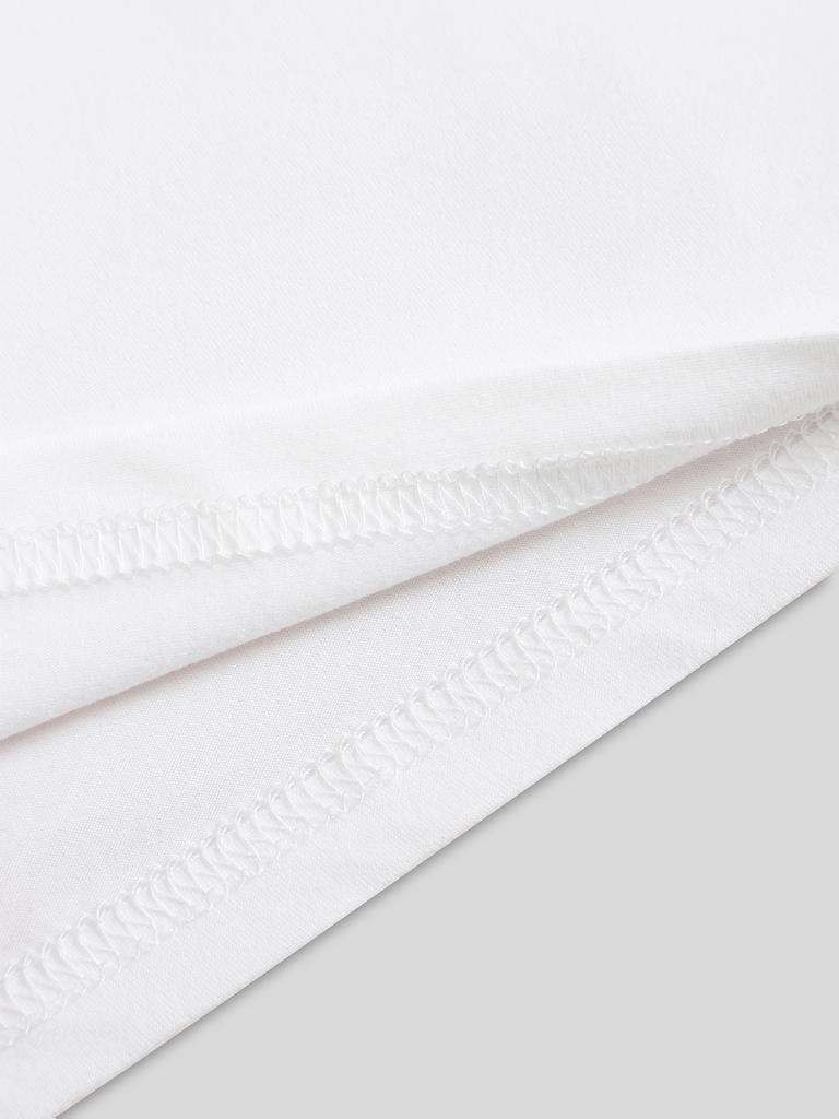 Milostný dopis Kreativní styl Vzor s leopardími otisky rtů Kulatý výstřih Surfingová plážová trička Léto Jaro Dámské Krátký rukáv