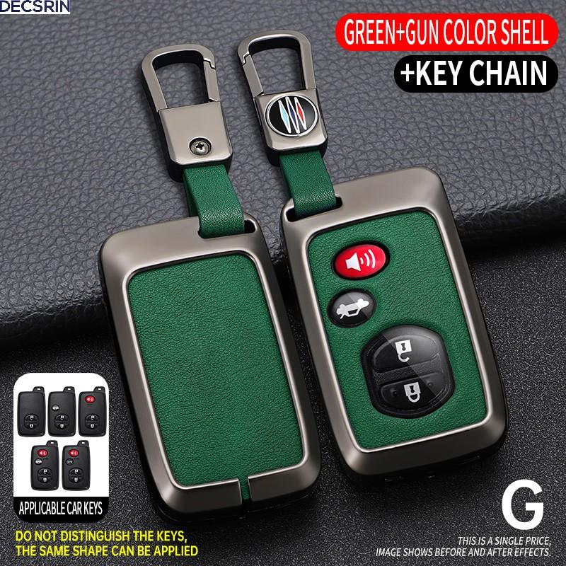 2/3/4 Tasten Autoschlüsselhülle Abdeckung Halter Schale Schlüsselanhänger Für Toyota Prius 30 Alpha Aqua Land Cruiser Auris für Lexus LC 200 Zubehör