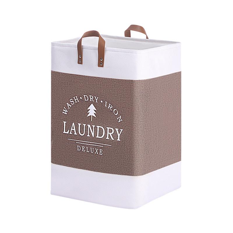 Oxford Fabric Dirty Clothes Basket Large-capacity Household Foldable Laundry Basket Storage Bag for Laundry Room Dorm