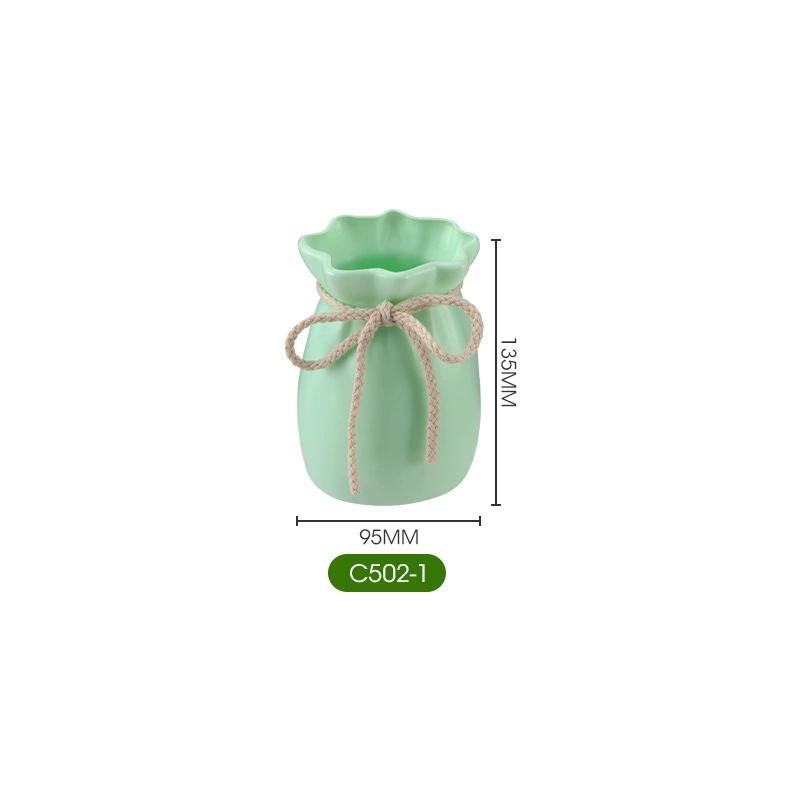 

1Pc Bow Design Plastic Flower Vase Modern Art Nordic Decorative Vase Used For Wedding, Living Room, Office, Bedroom Decoration