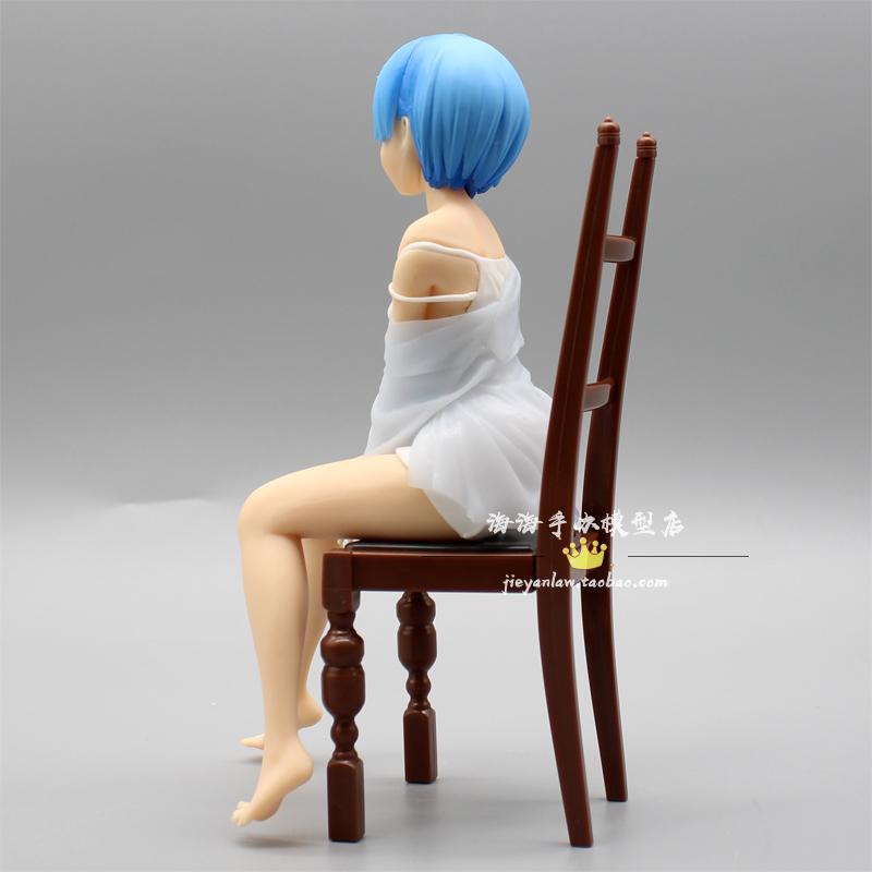 Anime Cute Figure Re:Life In A Different World From Zero Ram Rem PVC Action Figure Collection Desktop Car Case Model Toys Doll