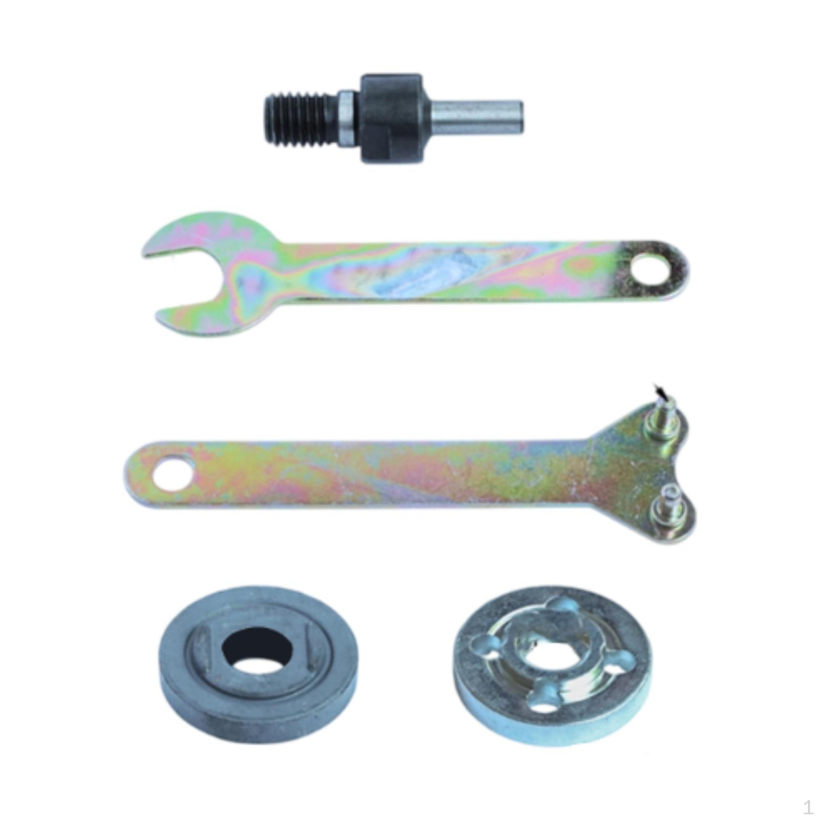 

Angle Grinder Adapter for Electric Drill with Arbor Mandrel 6mm Shank Set