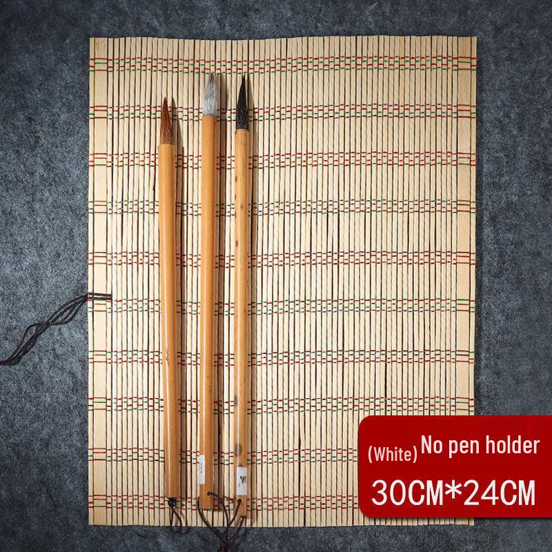 Ancient Style Bamboo Brush Pouch: Large Capacity, Multi-Specifications