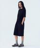 Woman [Cooltandard] Women'S One-Tuck Bermuda Sweatpants [Black]