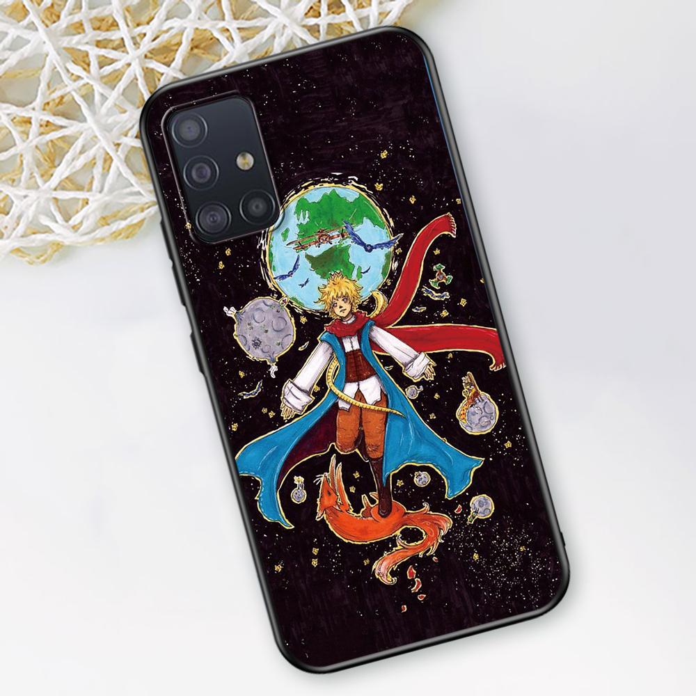 

Чехол «Маленький принц и лиса» для Samsung Galaxy A52 A12 A53 A51 A32 A21s A22 A31 A72 A02s A13 5G A11 A41, силиконовый чехол для телефона Samsung A02s