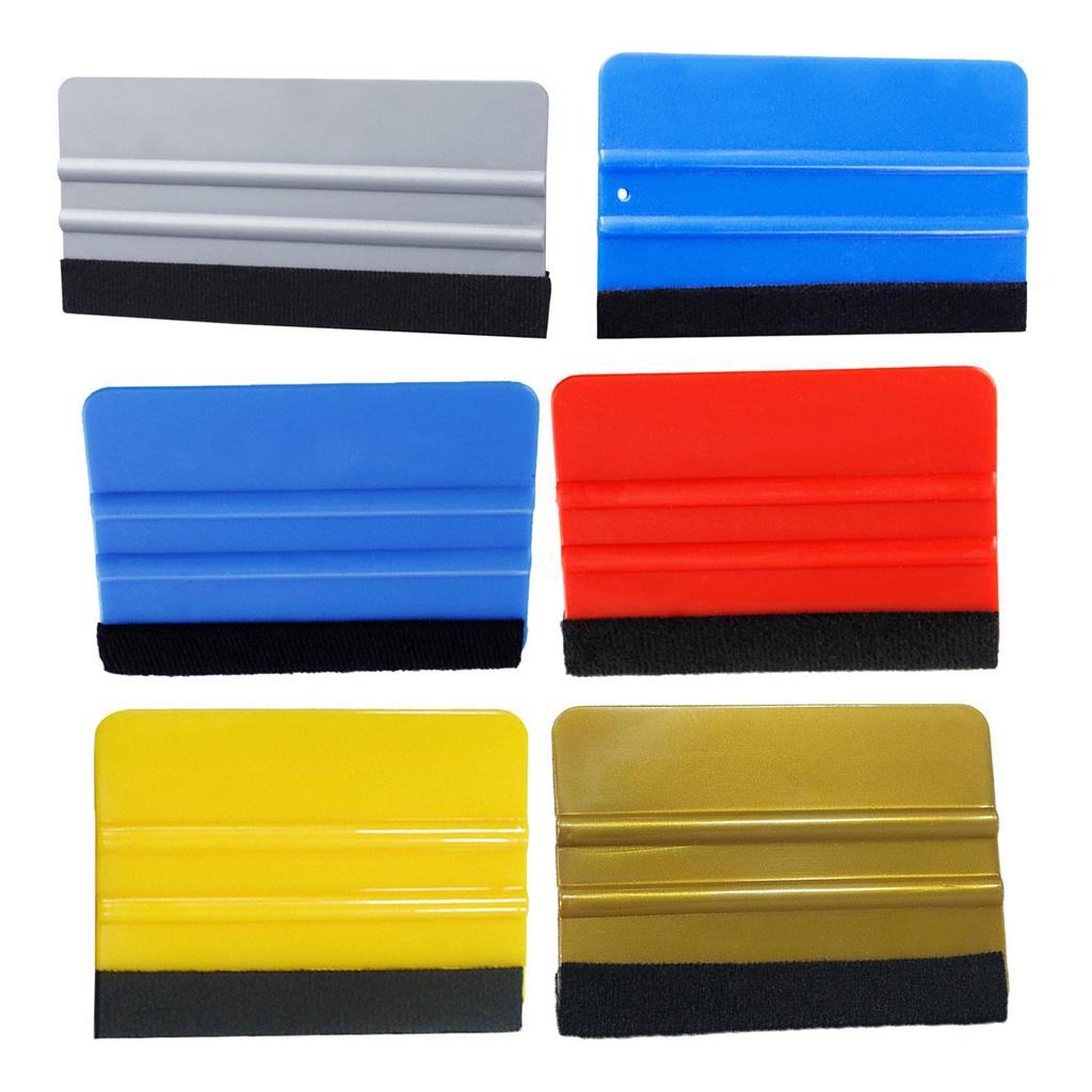 5Pcs Auto Film Scraper Color Changing Wrap Squeegee for Wallpaper Crafts Pushing