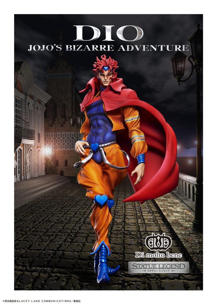 Statue Legend Bizarre Adventure Part 170mm PVC ABS Painted Finished Figure "JoJo's 3" "DIO" Approx. &