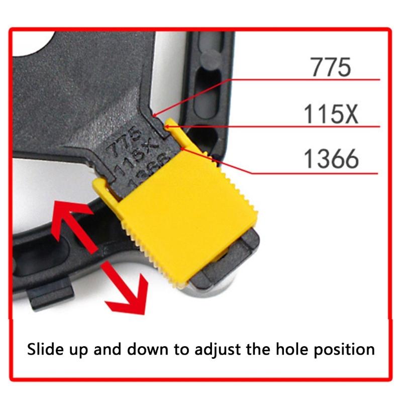 CPU Heatsink Backplate Bracket for 115X 1366 2011 Motherboard Fan Cooling Mounting Sheet Plate Replacement Accessories