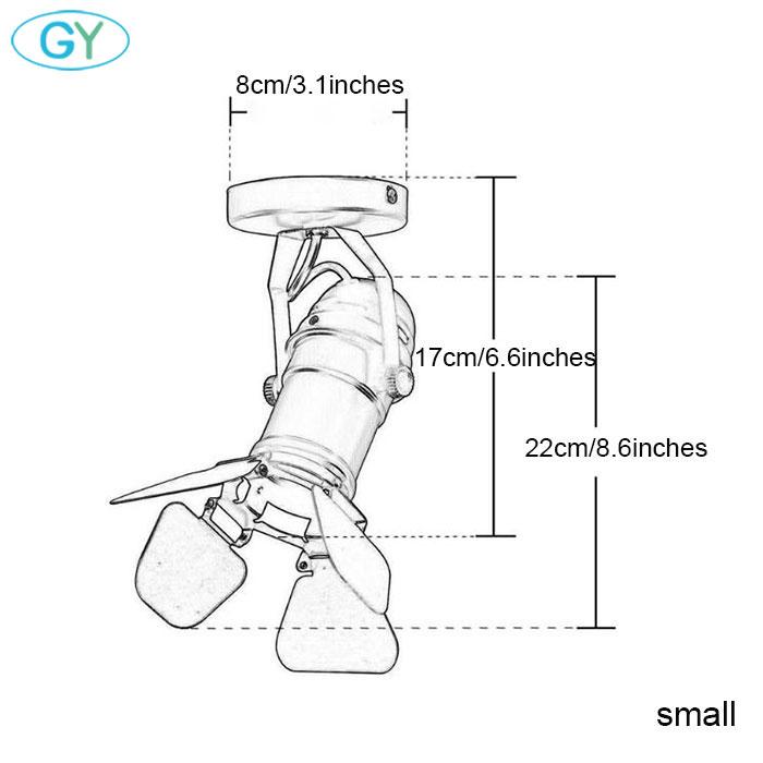 

Промышленный антикварный светильник для шторок в европейском стиле, черные настенные светильники для дверей амбара для ресторана, магазина, лофта, регулируемая лампа для сцены, бара without bulb