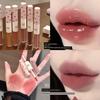 Cold Beige Brown Sweet Feeling of Mourning! Gray Coffee Tea Brown Low Saturation Matte Lip Mud Fender Light Mirror Lip Lacquer Light Fashion Lipstick