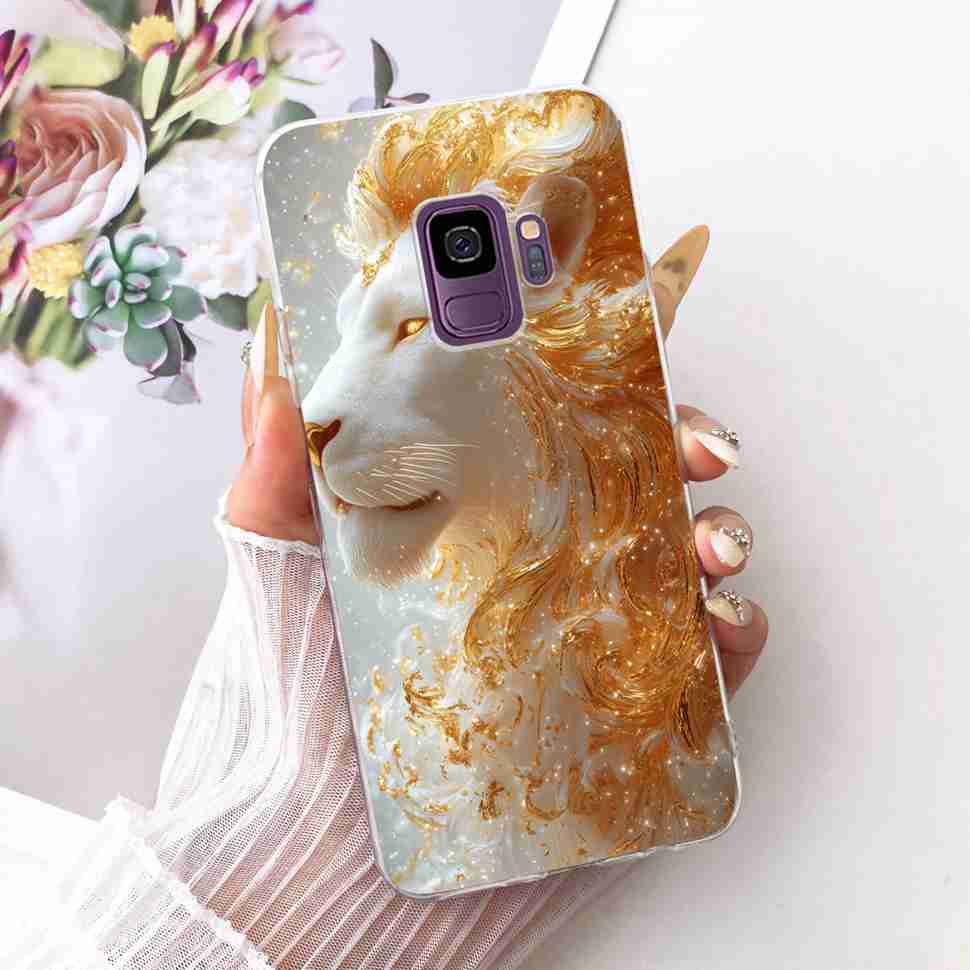 Protective Cases For Samsung Galaxy S9 Plus Soft Silicone Back Cover For Samsung S9Plus S9+ Summer Fresh Butterfly Shell Capa
