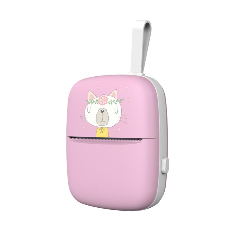 Smartphone IOS Android Digital Instant Photo Printer Cute Portable Mini BT Wireless Thermal Printer