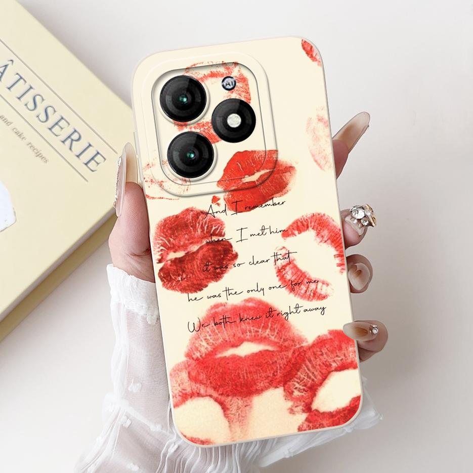 For Itel A70 Case A665L Cute Panda Cartoon Cover Soft Silicone Shockproof Phone Case Fopr Itel A70 A 70 ItelA70 Back Cover Shell