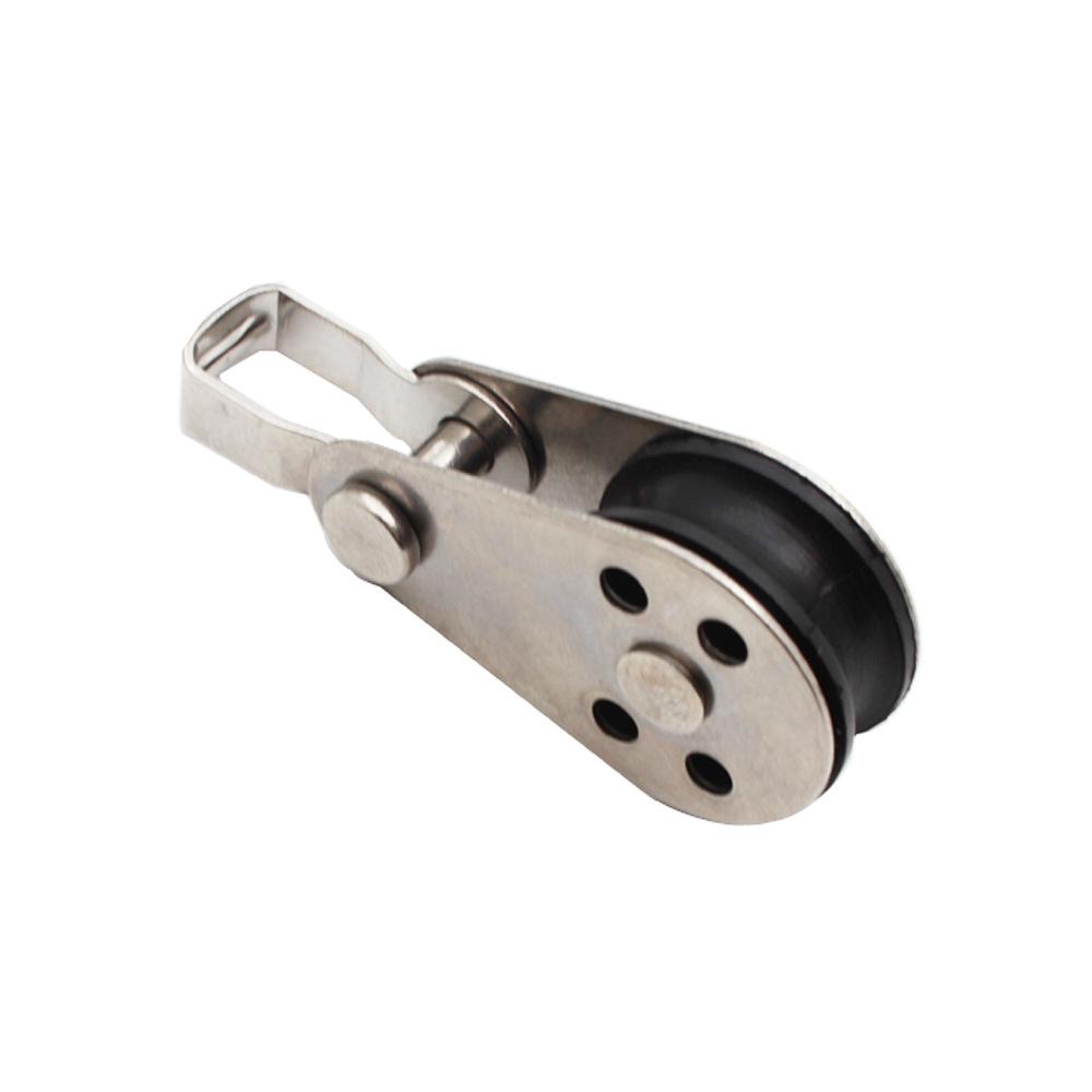 Stainless Steel & Nylon Swivel Pulley for Sailboats and Yachts