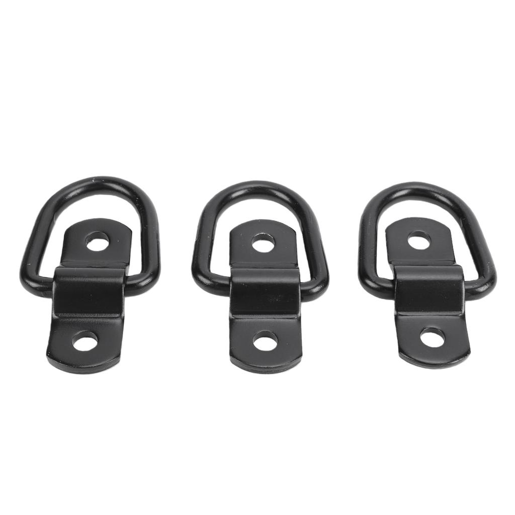 24PCS D Rings Tie Down Anchors Hooks 2400 Lbs Load Bearing Heavy Duty 1 4in Trailer Anchor Lashing Rings for Truck Bed