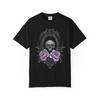 Pastel Goth Skull T-Shirt, Gothic Graphic Print Shirt, Emo Alt Whimsigoth Top