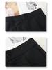Women's 2025 Gray High-Waisted Wide-Leg Dress Pants - Spring/Autumn Casual and Drapey