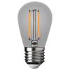 Led Filament Bulb 1W St45 E27 2700K Smoked