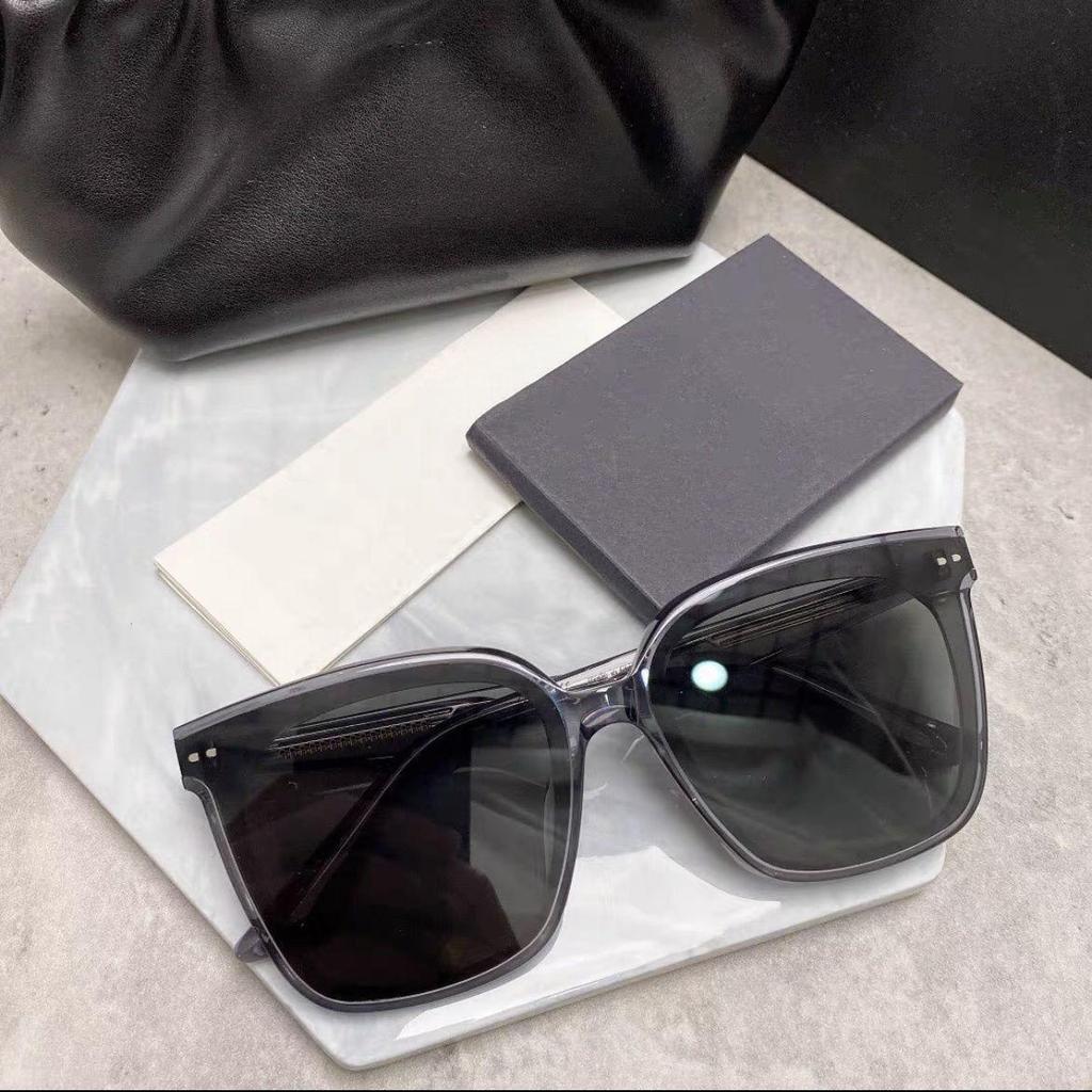 Trendy Korean G-Style Sunglasses for Men & Women, Slimming Big Face Anti-UV