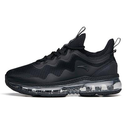 Seria de alergare, cu absorbție a șocurilor, pantofi de alergat de jos pentru femei, pantofi de sport negri 922135518-4