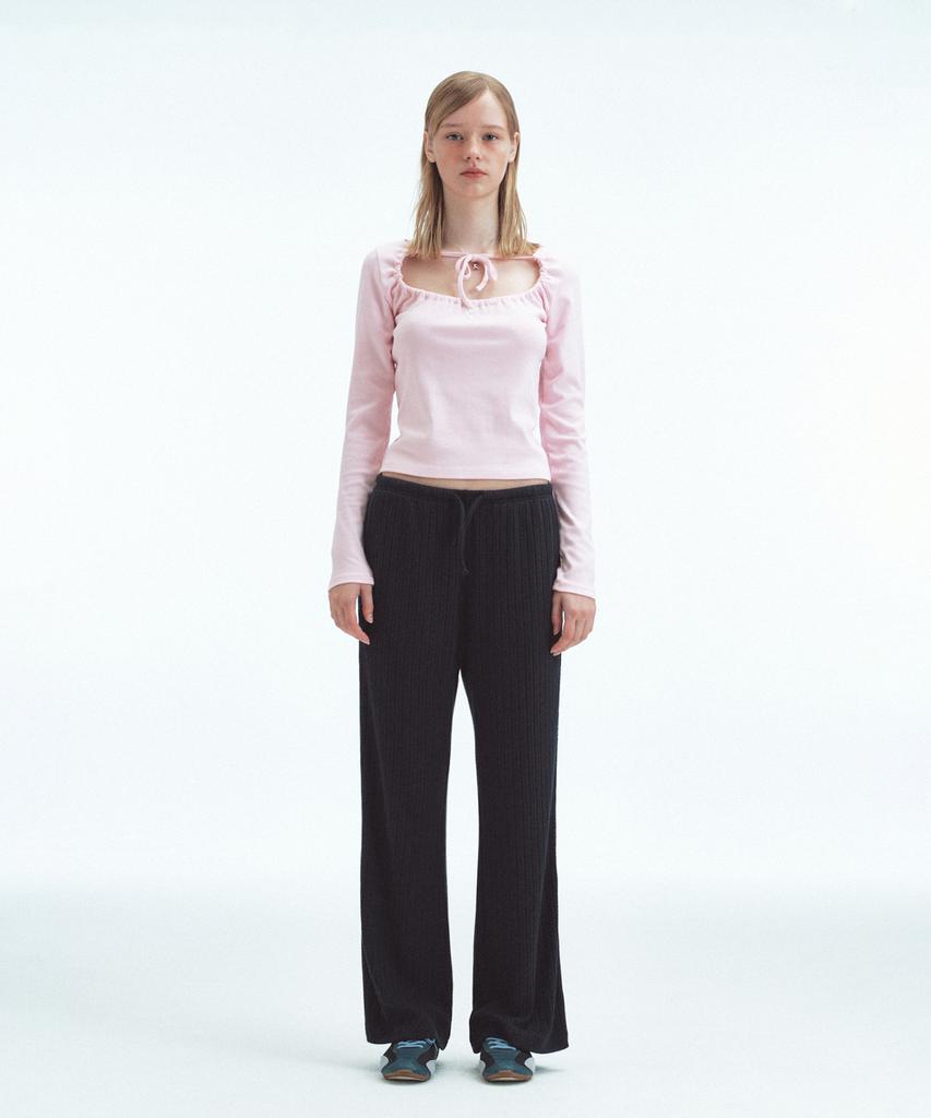 REST&RECREATION Lounge Flare Pants - Navy