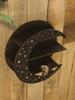 1 pc Black snake butterfly 3-tier Floating wall shelf crystal shelf display storage rack Ledge Suitable for placing stone candle