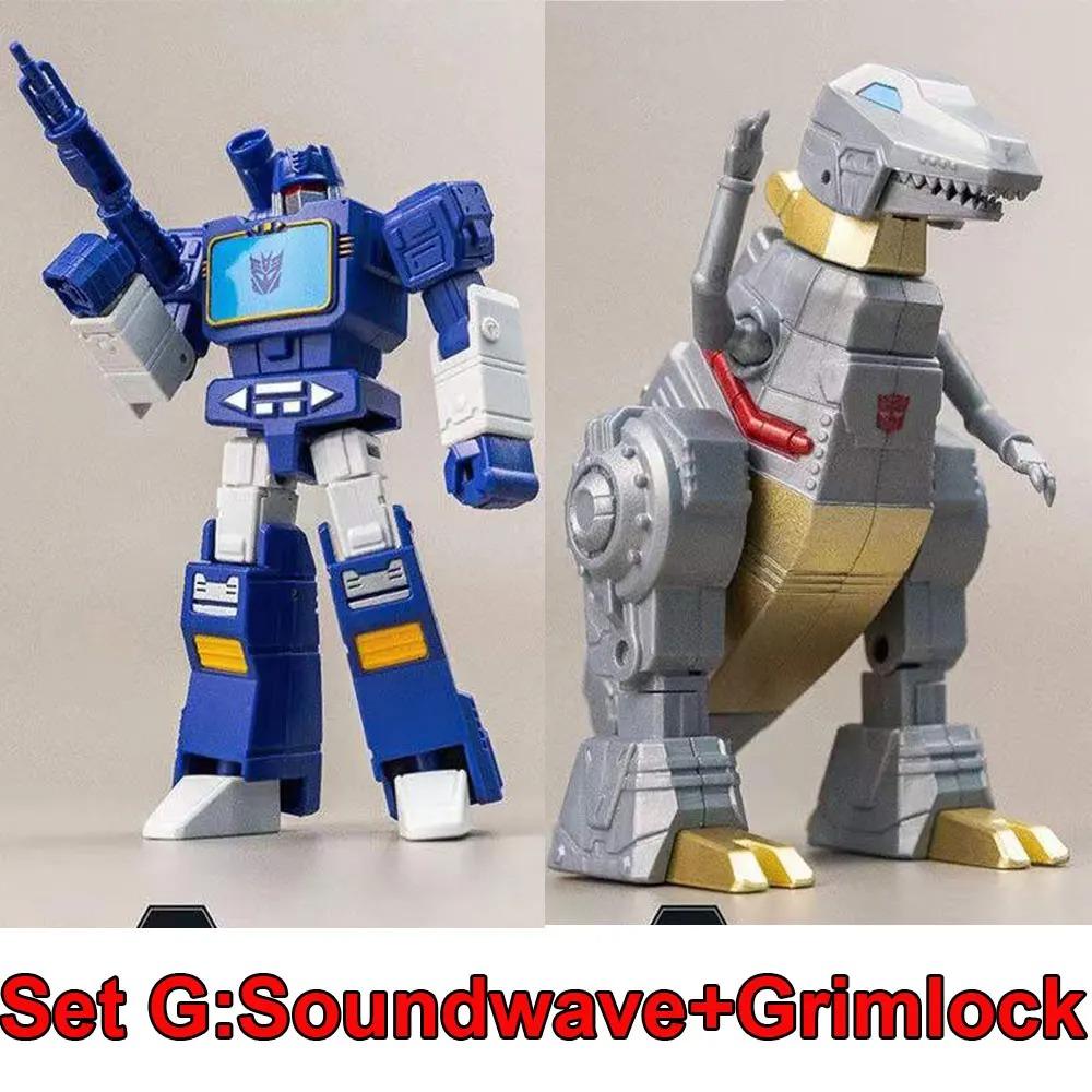 Figuras de Acción YOLOPARK G1 Licenciadas por Hasbro Serie Mini AMK Juguete Transformers Optimus Prime Megatron Bumblebee Soundwave