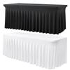 Spandex Table Skirt Elastic Table Cover New Table Cloth Wedding Events