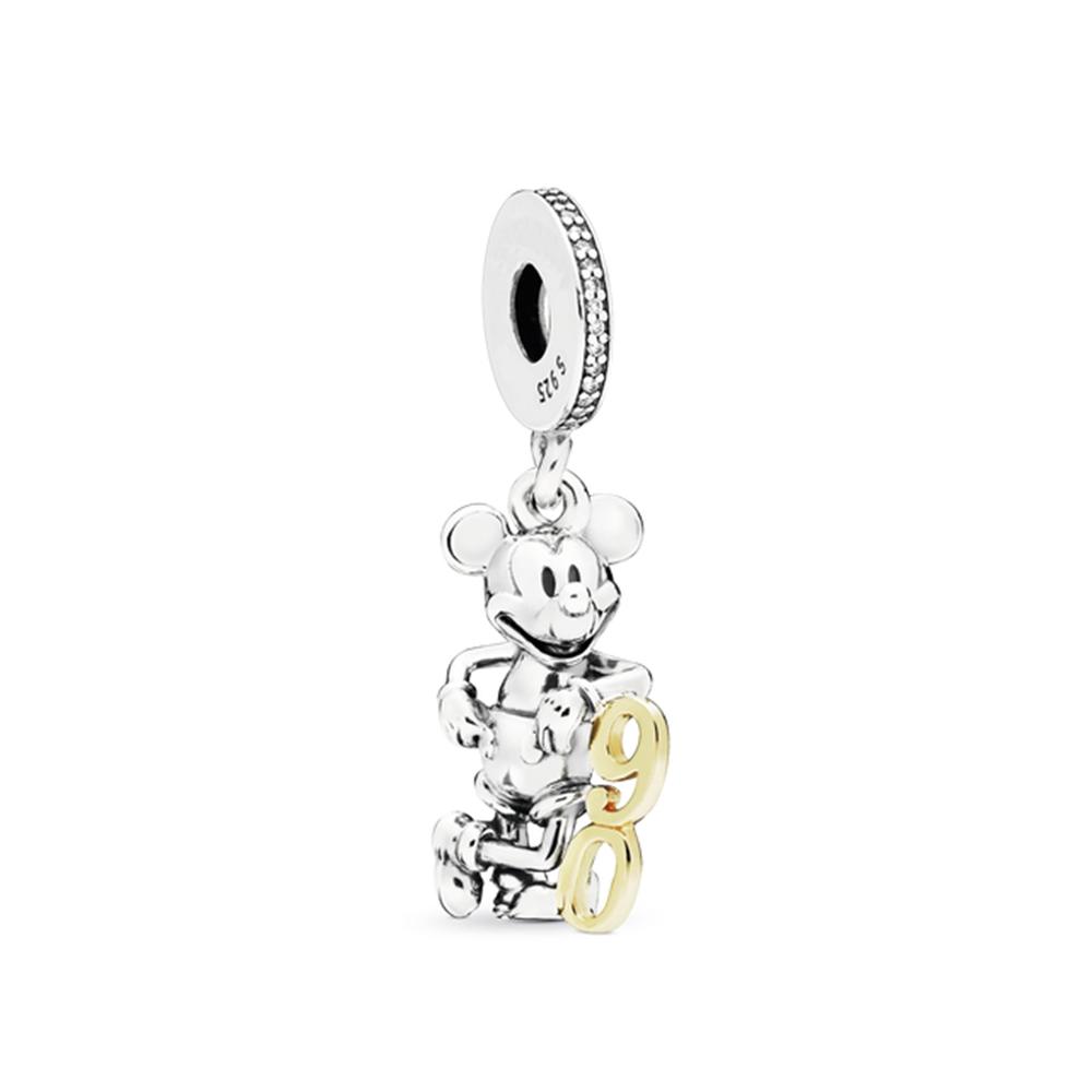 Newcopper   Mickey Mom Minnie Clip Stitch Charms Bead Fit Original Bracelets Charm Diy Women Jewelry
