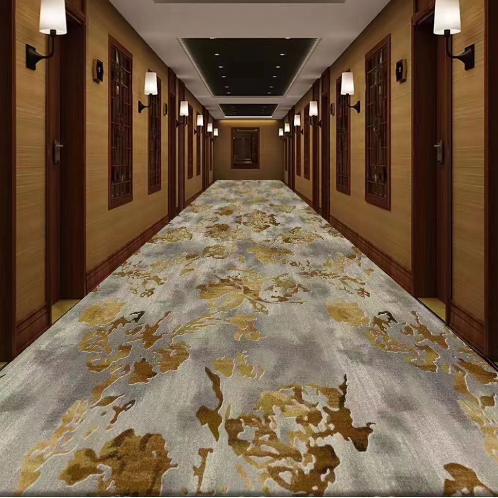 Long Corridor Carpet Non-slip Hall Runner Carpets Stairway Rug European Style Aisle Carpet