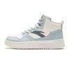 Relaxed Cushioning, Wear Resistant High Top Skateboard Shoes Men's White Blue Sneakers 912348002Q-3