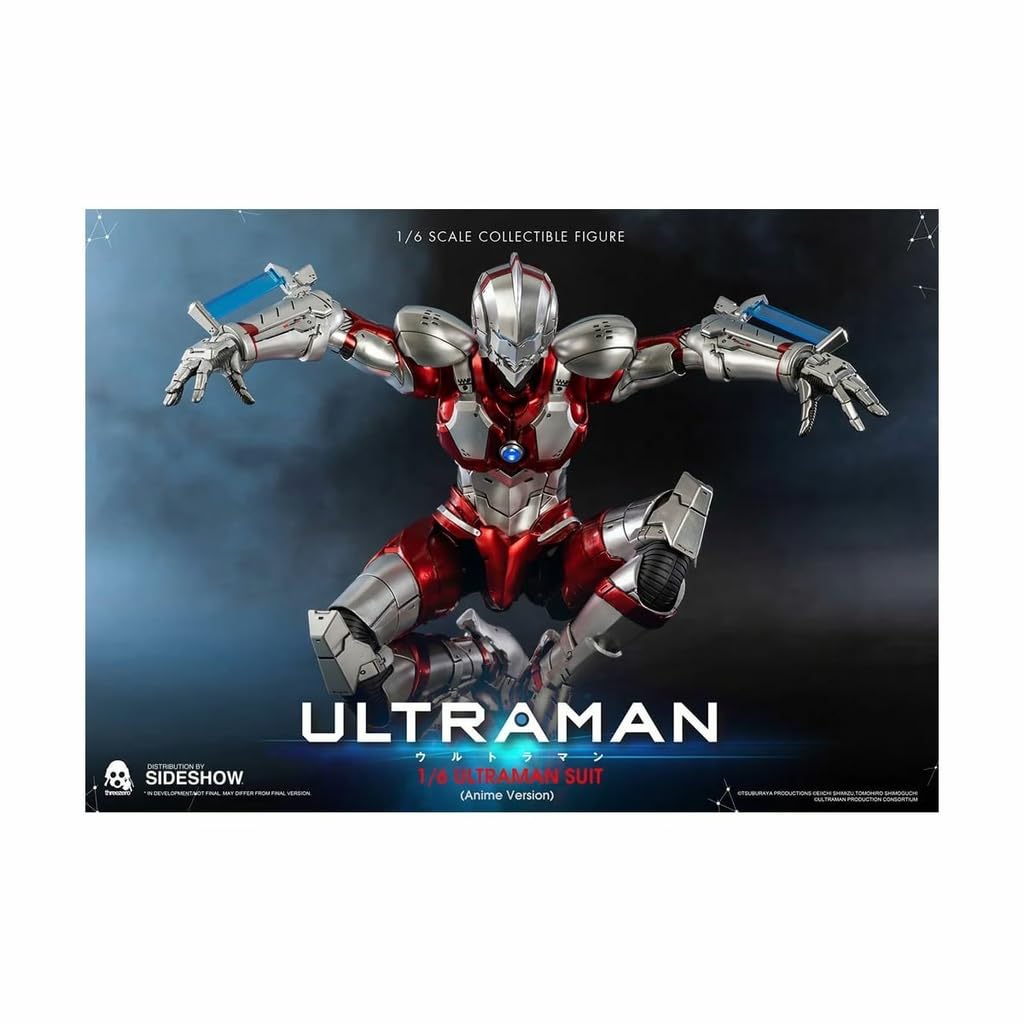 ThreeZero Ultraman 6 scale action multicolor (anime version) 1 figure,