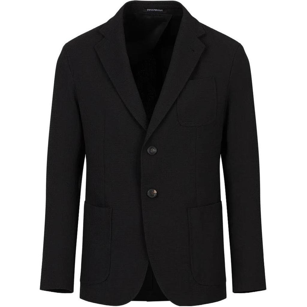 Emporio Armani Business Suit Coat Men's Black D41G43-D1488-1999